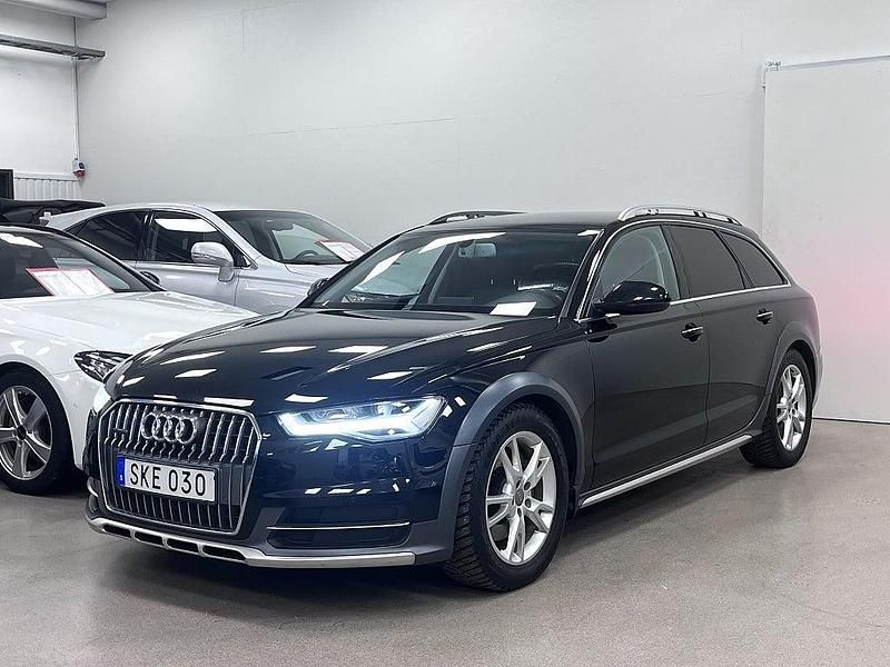 Svart Begagnad 2018 Audi A6 Allroad Proline Kombi | 249 800 kr (Marknadspris) - Bild 1/4