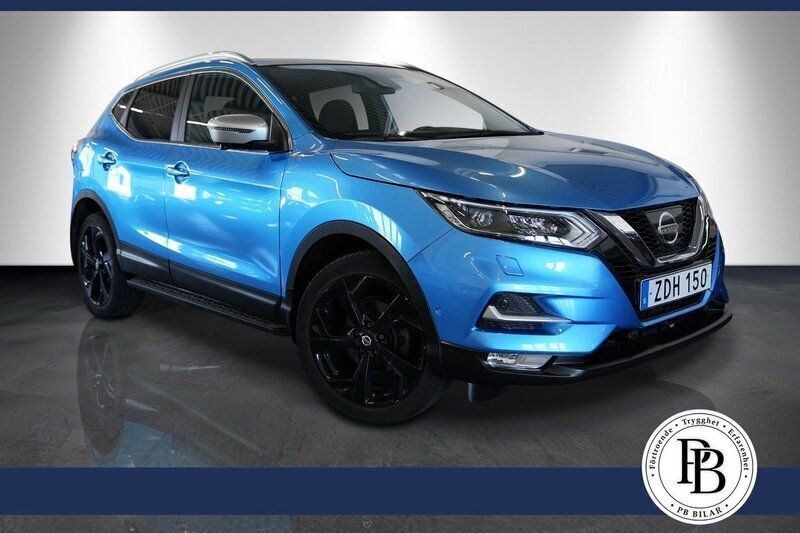 Blå Begagnad 2017 Nissan Qashqai 360º SUV | 194 900 kr (Lite dyr) - Bild 1/3