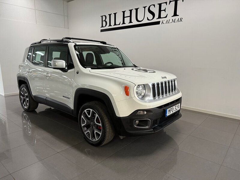 Vit Begagnad 2014 Jeep Renegade Limited SUV | 129 900 kr (Marknadspris) - Bild 1/4