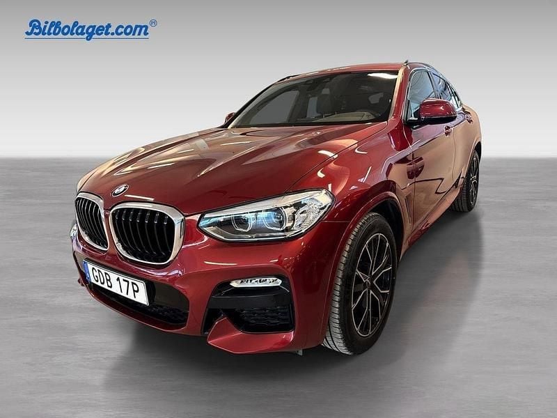 Röd Begagnad 2019 BMW X4 M Sport SUV | 399 000 kr (Marknadspris) - Bild 1/4