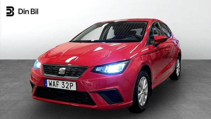 Begagnad Seat Ibiza Style 110 HK (80 kW) 2022 Röd Halvkombi
