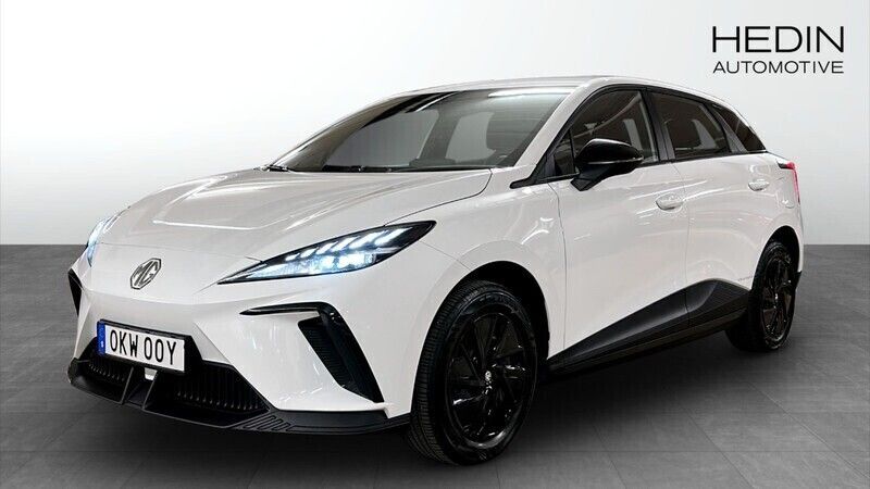 Vit (white) Begagnad 2023 MG MG4 EV Halvkombi | 259 900 kr (Lite dyr) - Bild 1/4