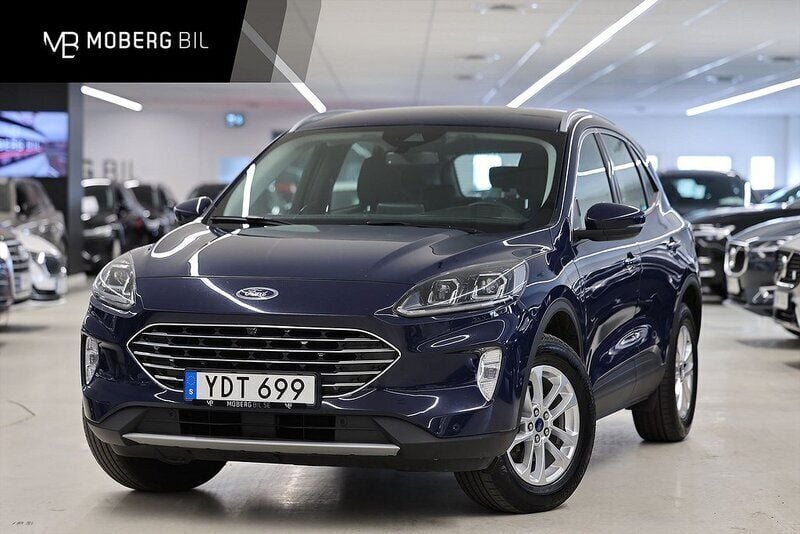 Blå Begagnad 2022 Ford Kuga Titanium SUV | 289 900 kr (Lite dyr) - Bild 1/3