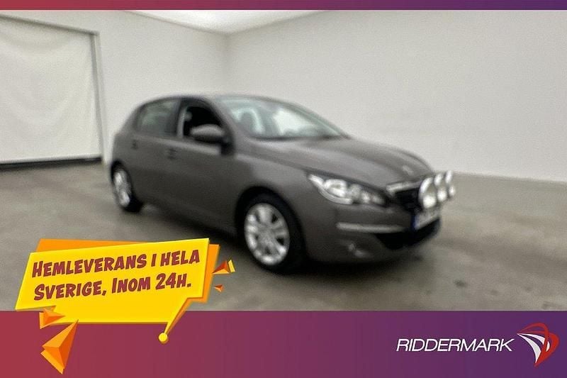 Mörkgrå (mgrå) Begagnad 2013 Peugeot 308 Active Halvkombi | 68 800 kr (Bra pris) - Bild 1/3