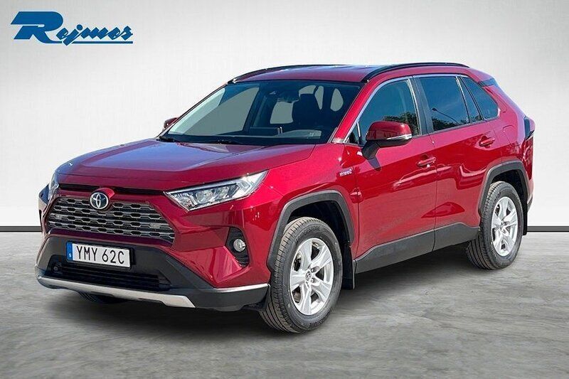Röd Begagnad 2020 Toyota RAV4 Hybrid SUV | 344 000 kr (Marknadspris) - Bild 1/4