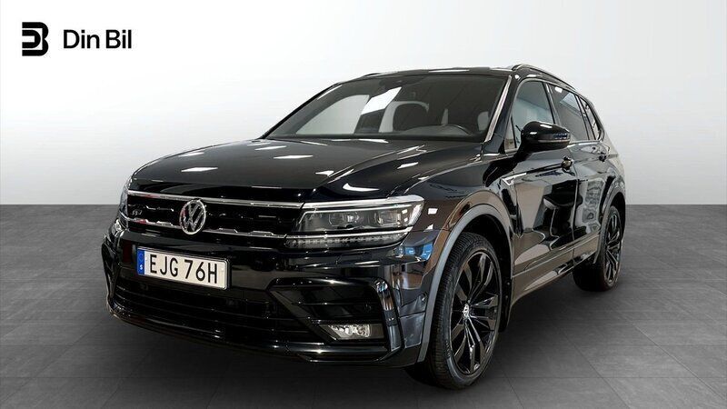 Svart Begagnad 2021 VW Tiguan Allspace Executive SUV | 339 900 kr (Bra pris) - Bild 1/4