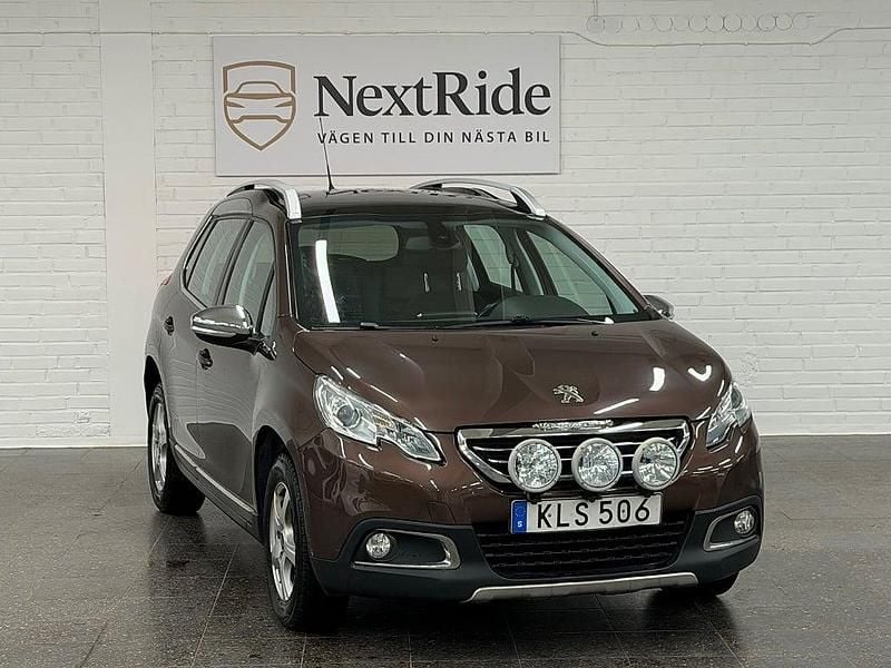 Begagnad Peugeot 2008 92 HK (67 kW) 2014 Brun SUV