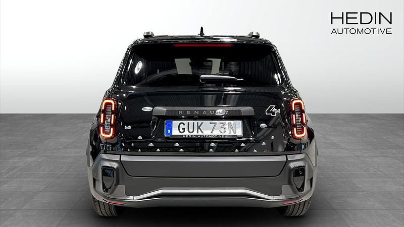 Ny Renault 4 E-Tech 110 kW (150 HK) 2026 Svart SUV