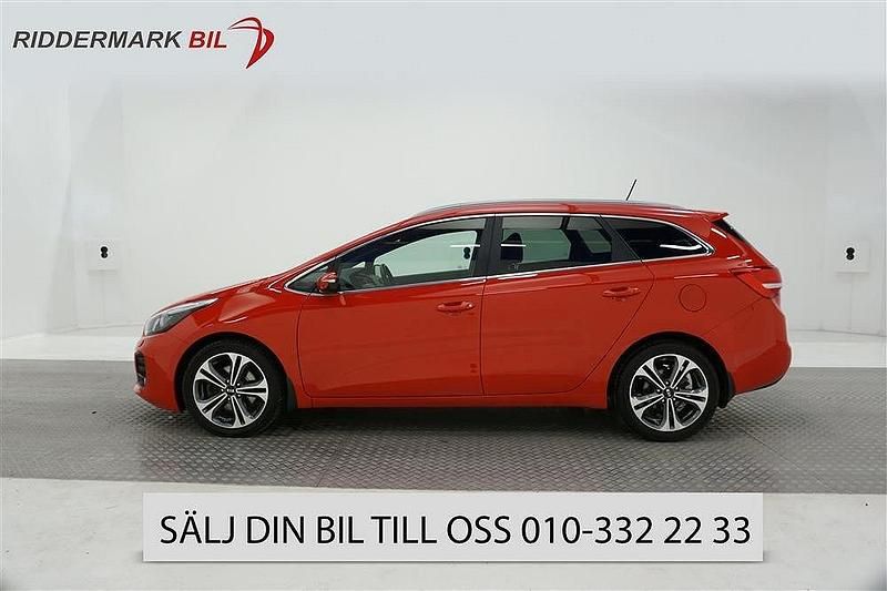 Röd Begagnad 2016 Kia Ceed Sportswagon GT-Line Kombi | 133 800 kr (Marknadspris) - Bild 1/2