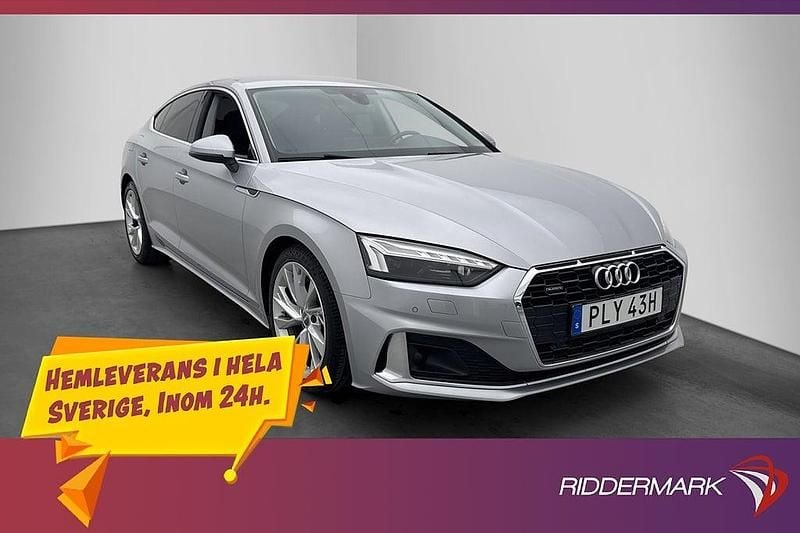 Silver Begagnad 2020 Audi A5 Halvkombi | 304 900 kr - Bild 1/3