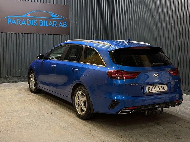 Begagnad Kia Ceed Sportswagon 141 HK (103 kW) 2021 Blå Kombi