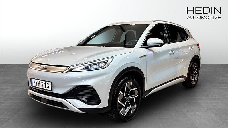 Vit (white) Begagnad 2023 BYD Atto 3 Comfort SUV | 299 900 kr (Marknadspris) - Bild 1/4