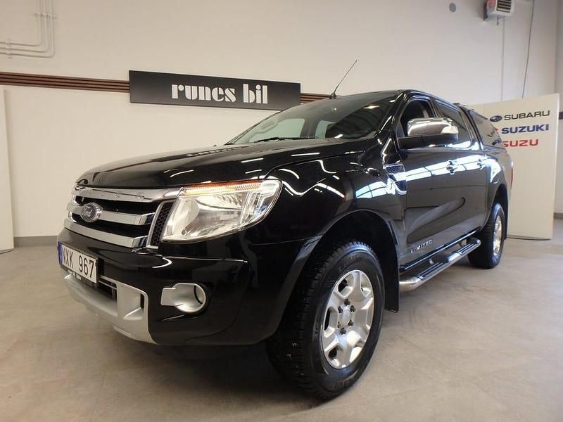 Begagnad Ford Ranger Limited 150 HK (110 kW) 2013 Svart Pickup