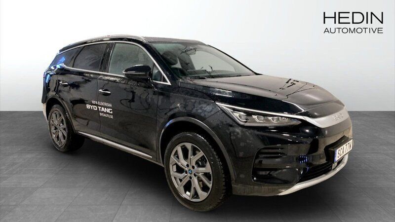Svart (black) Ny 2024 BYD Tang SUV | 799 900 kr (Marknadspris) - Bild 1/4