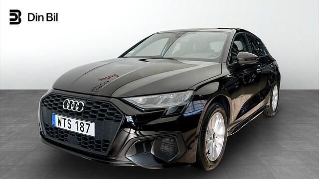 Brilliantsvart Begagnad 2022 Audi A3 Proline | 269 000 kr (Marknadspris) - Bild 1/4