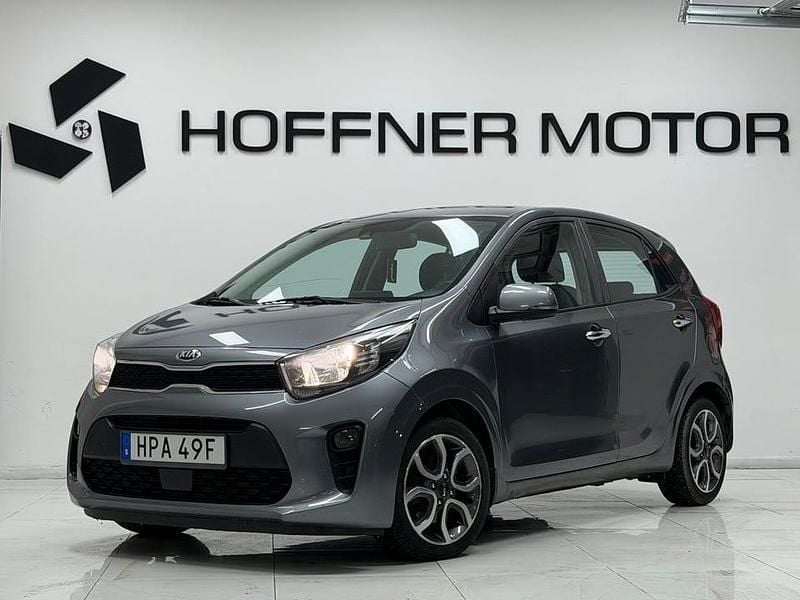 Grå Begagnad 2020 Kia Picanto Advance Halvkombi | 109 000 kr (Marknadspris) - Bild 1/4