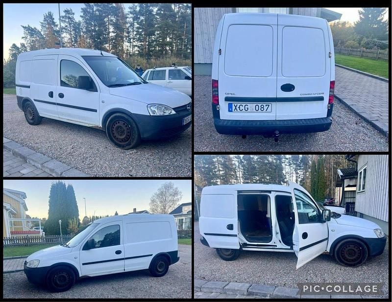 Vit Begagnad 2006 Opel Combo Minibuss | 25 000 kr (Lite dyr) - Bild 1/3