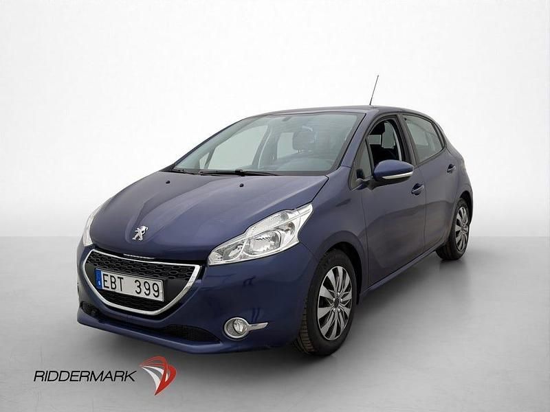 Begagnad Peugeot 208 68 HK (50 kW) 2013 Blå Halvkombi