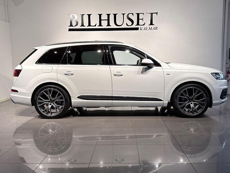 Begagnad Audi Q7 S-Line 272 HK (200 kW) 2016 Vit SUV