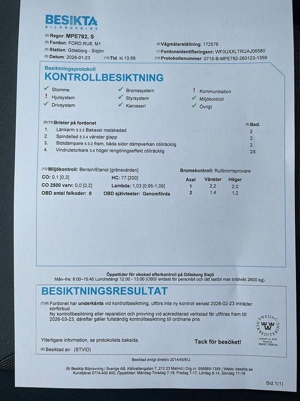 Begagnad Ford Ka 69 HK (50 kW) 2010 Halvkombi