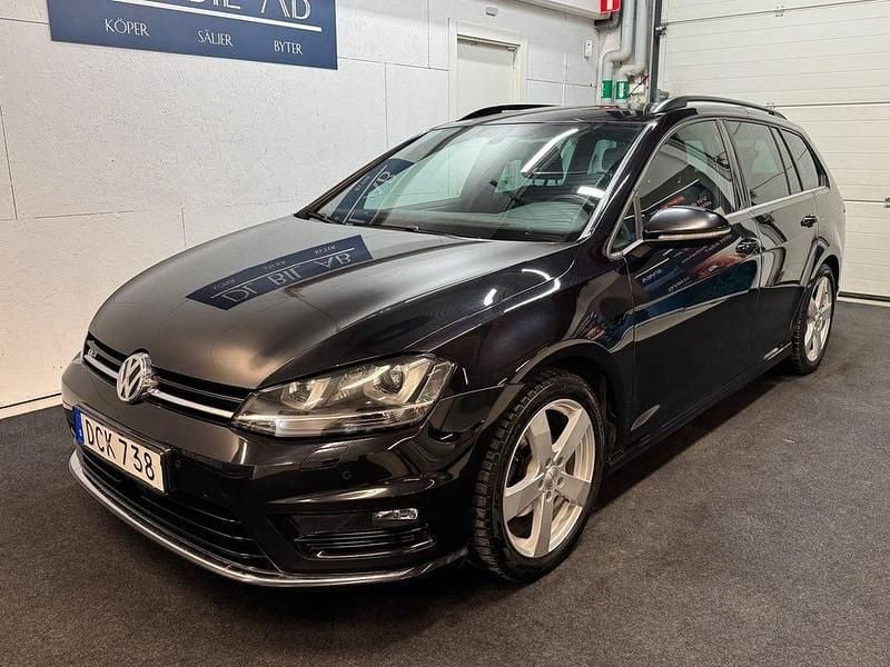 Begagnad VW Golf VII GT 150 HK (110 kW) 2016 Svart