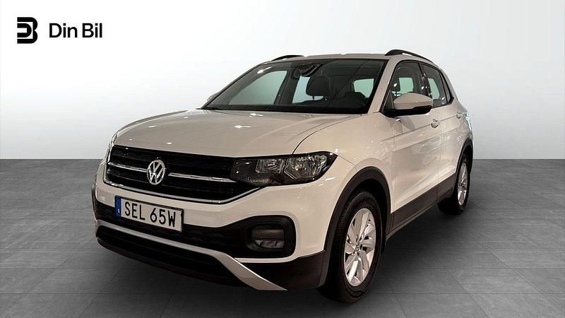 Vit Begagnad 2019 VW T-Cross Life SUV | 149 900 kr (Marknadspris) - Bild 1/4