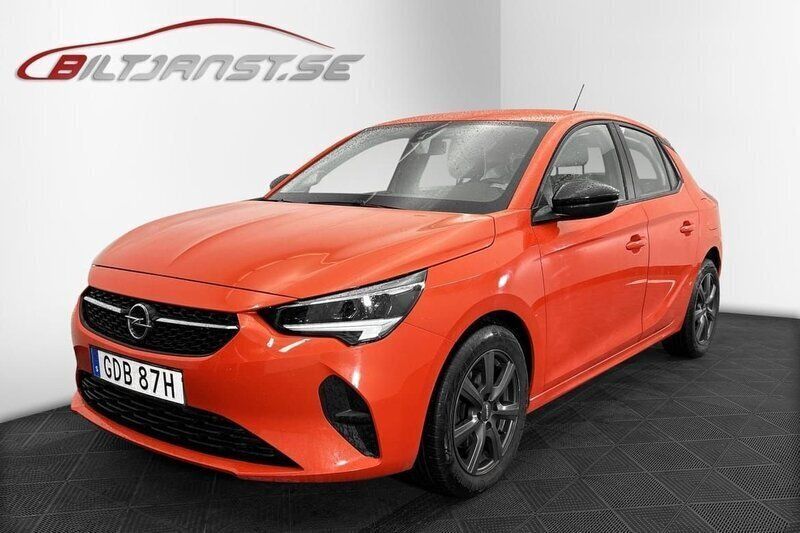Orange Begagnad 2019 Opel Corsa Edition Halvkombi | 164 700 kr (Lite dyr) - Bild 1/4