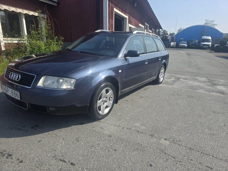 Blå Begagnad 2003 Audi A6 Kombi | 18 500 kr (Superpris) - Bild 1/4