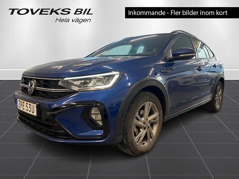Reef blue metallic Begagnad 2023 VW Taigo R-line SUV | 234 900 kr (Bra pris) - Bild 1/4