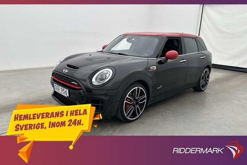 Svart Begagnad 2018 Mini John Cooper Works Clubman Kombi | 199 800 kr (Lite dyr) - Bild 1/3