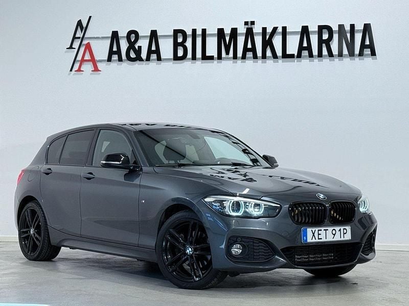 Grå Begagnad 2019 BMW 120 M Sport Halvkombi | 244 900 kr (Marknadspris) - Bild 1/4