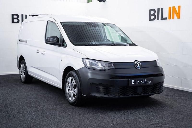Vit Begagnad 2022 VW Caddy Maxi Minibuss | 159 900 kr (Bra pris) - Bild 1/4