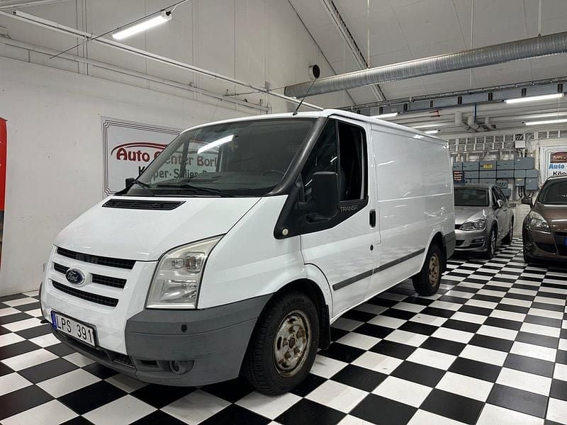 Vit Begagnad 2011 Ford Transit T260 Minibuss | 59 900 kr (Dyr) - Bild 1/4