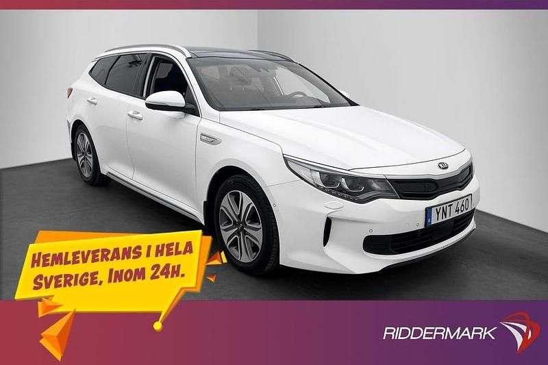 Vit Begagnad 2018 Kia Optima Advance Kombi | 169 900 kr (Marknadspris) - Bild 1/3