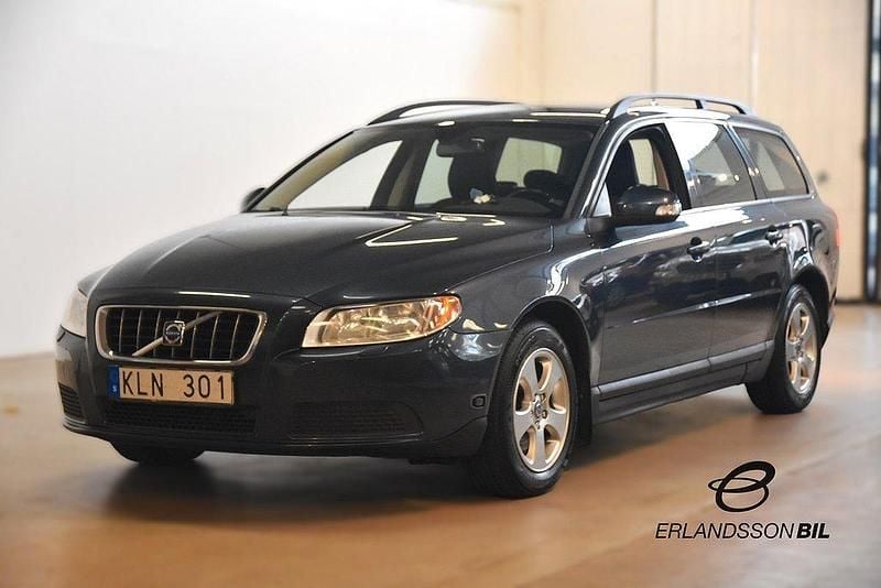 Blå Begagnad 2008 Volvo V70 Kinetic Kombi | 59 900 kr (Bra pris) - Bild 1/4