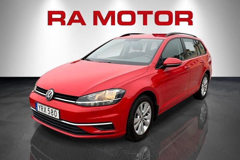 Röd Begagnad 2017 VW Golf VII Kombi | 149 900 kr (Marknadspris) - Bild 1/3