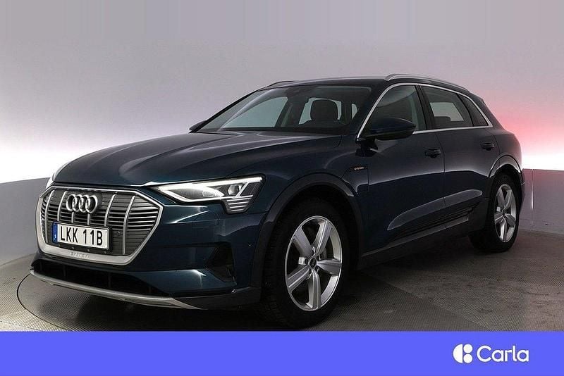 Blå Begagnad 2022 Audi e-tron Proline SUV | 374 900 kr (Bra pris) - Bild 1/4