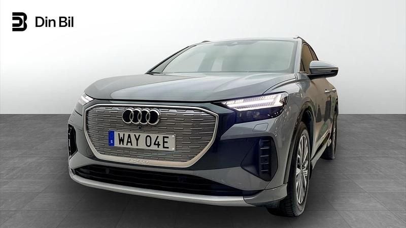 Kiselgrå Begagnad 2023 Audi Q4 e-tron Proline SUV | 429 000 kr (Marknadspris) - Bild 1/4