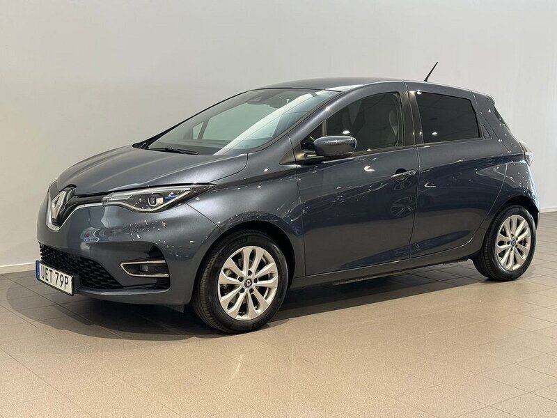 Grå Begagnad 2019 Renault Zoe Zen Halvkombi | 139 500 kr (Marknadspris) - Bild 1/4