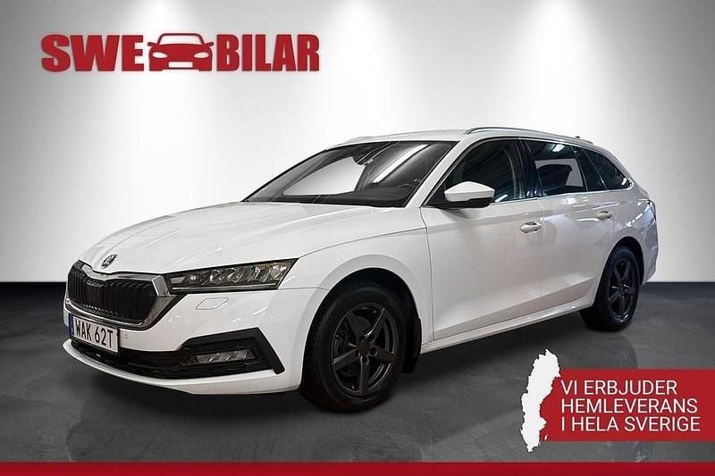 Begagnad Skoda Octavia Ambition 116 HK (85 kW) 2023 Vit Kombi