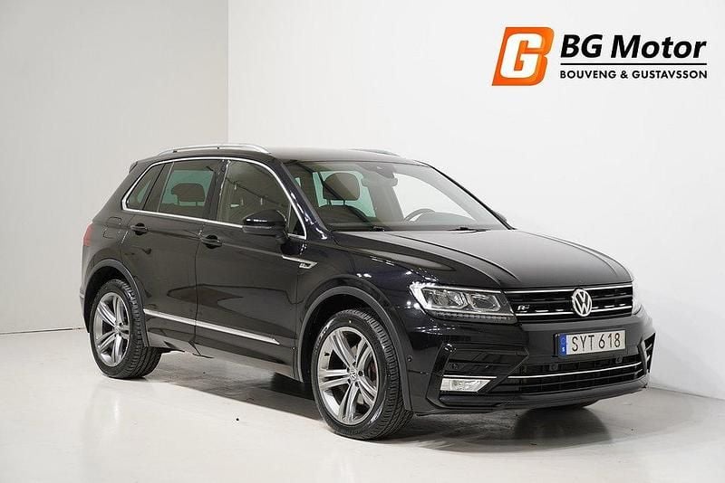 Svart Begagnad 2017 VW Tiguan GTS SUV | 209 900 kr (Dyr) - Bild 1/4