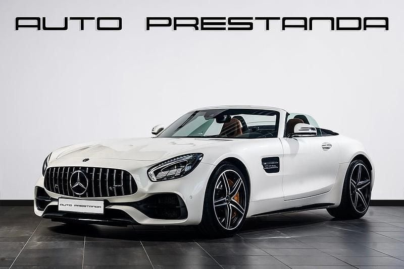 Vit Begagnad 2018 Mercedes AMG GT AMG Cab | 1 199 000 kr - Bild 1/4