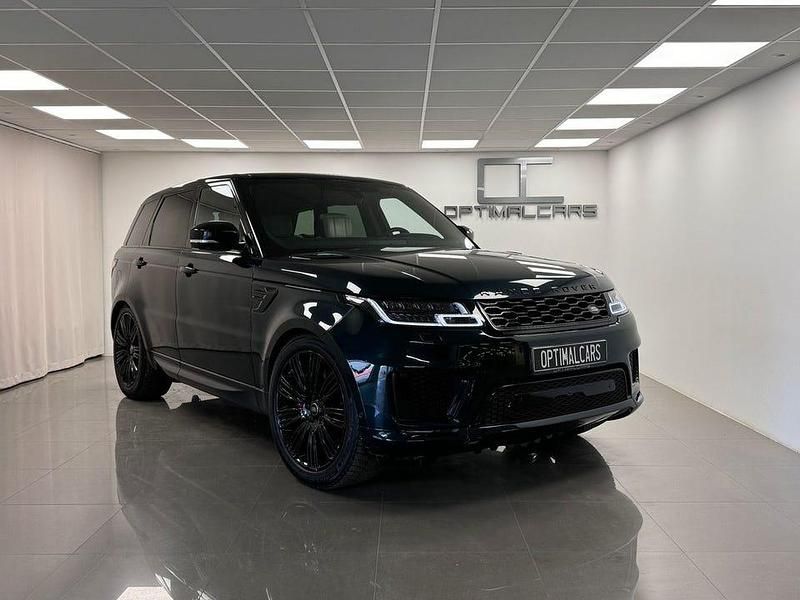 British green metallic Begagnad 2019 Land Rover Range Rover Sport Autobiography SUV | 779 900 kr (Dyr) - Bild 1/4