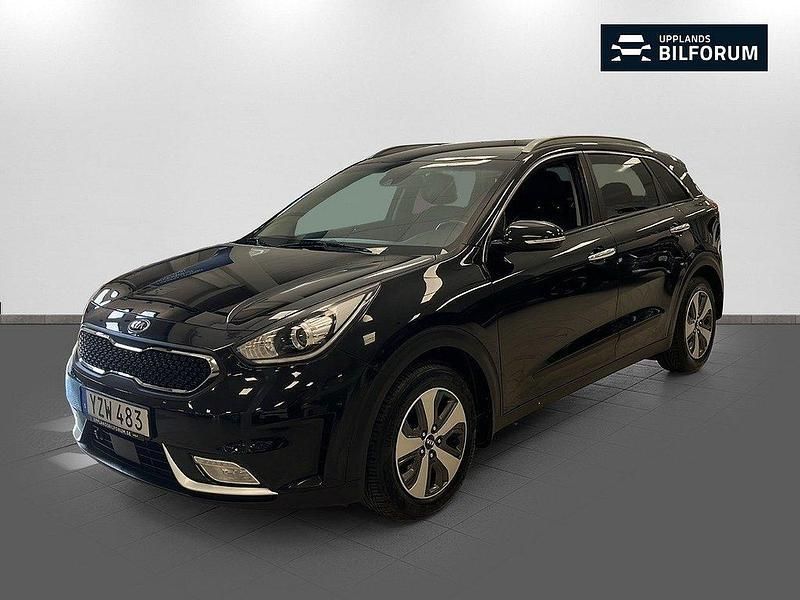 Svart Begagnad 2017 Kia Niro 2 SUV | 159 000 kr (Bra pris) - Bild 1/4