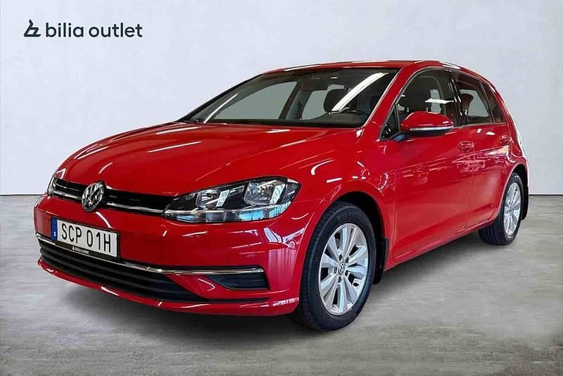 Röd Begagnad 2020 VW Golf VII Halvkombi | 134 900 kr (Bra pris) - Bild 1/1