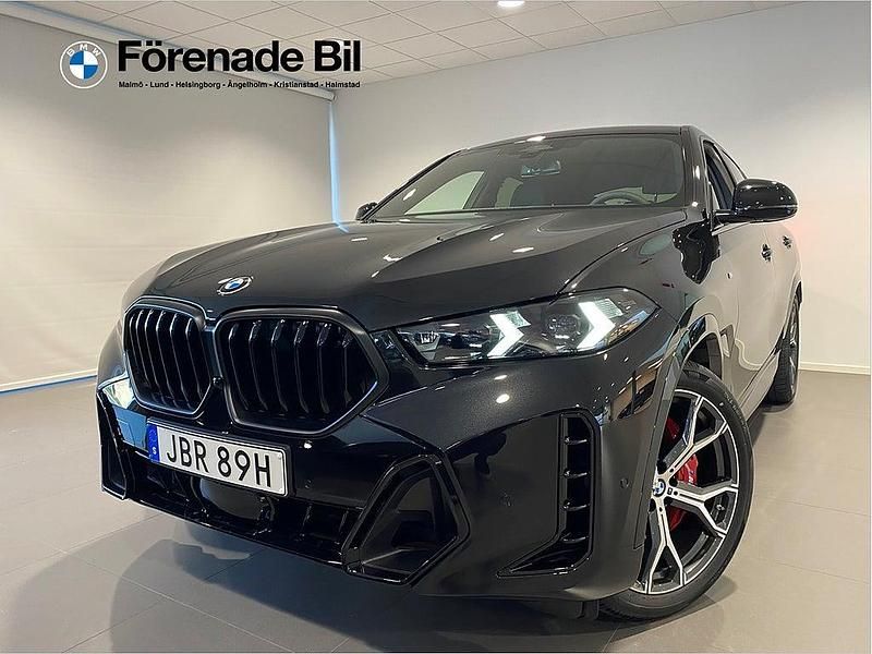 Ny BMW X6 2026 Svart SUV
