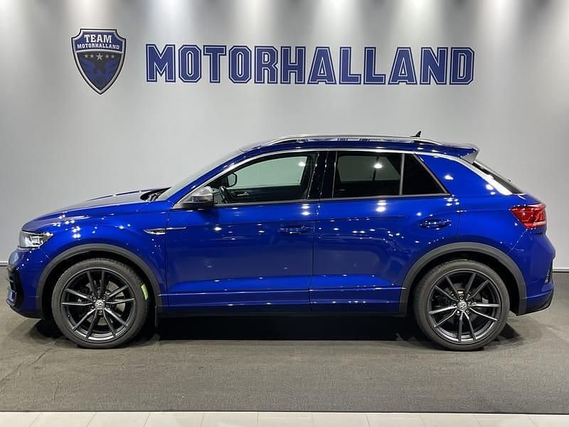 Blå Begagnad 2020 VW T-Roc R SUV | 349 900 kr (Dyr) - Bild 1/4