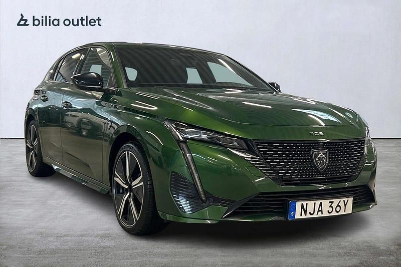 Begagnad Peugeot 308 GTi 131 HK (96 kW) 2023 Grön Halvkombi