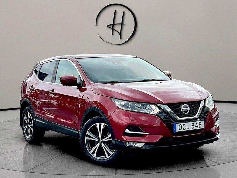 Röd Begagnad 2020 Nissan Qashqai SE SUV | 189 500 kr (Bra pris) - Bild 1/4