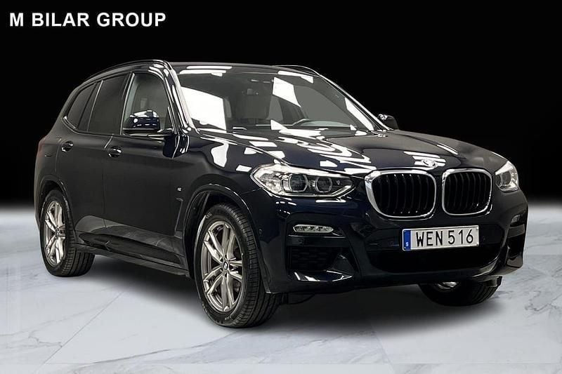 Svart Begagnad 2018 BMW X3 M Sport SUV | 349 000 kr (Lite dyr) - Bild 1/4